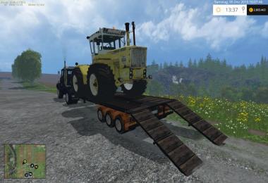 Semi flat trailer v1.0 wsb