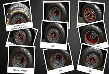 V8K Scania Michelin Wheels for 1.22+