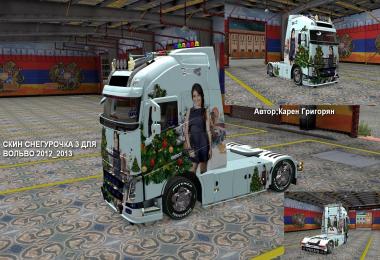 Volvo FH 2013 Girl v3 Skin 1.22