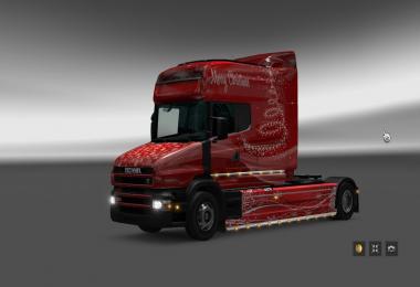 Xmas paint job for Scania T 1.22.x