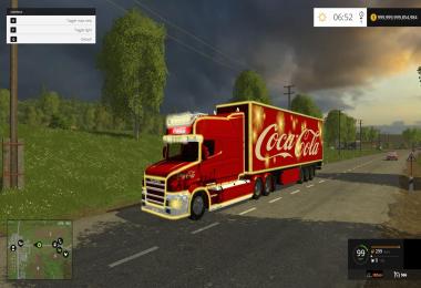 Coca Cola Truck + Trailer Pack v1.0