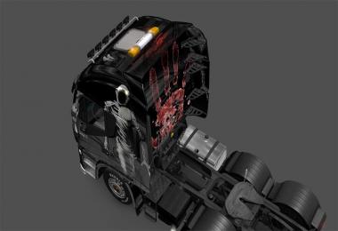 Blood Skin For Iveco Hi-Way Vampir