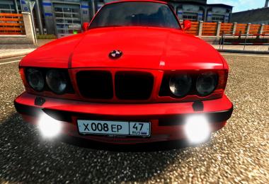 BMW E34 + Interior v1.0