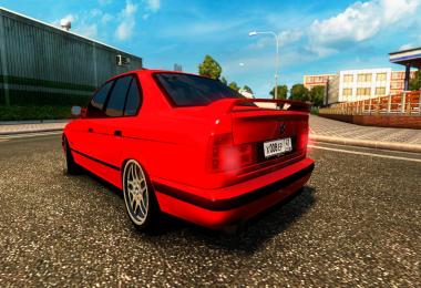 BMW E34 + Interior v1.0