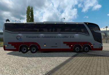 Bus Macropolo G7 1600LD Paris Saint Germain Skin