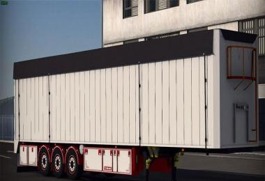 Chereau Bodex Trailer Red