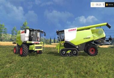 CLAAS LEXION 670 & 670TT BREAK ENGINE v1