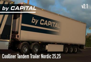 Coolliner Tandem Nordic Trailer by Capital v2.1