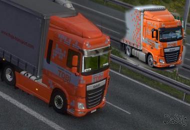 DAF XF Euro6 TOBI Transport Skin 1.22