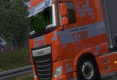 DAF XF Euro6 TOBI Transport Skin 1.22