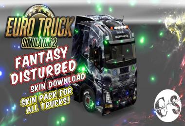 Fantasy Disturbed Skin Pack for All Trucks