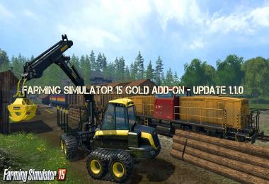 Farming Simulator 15 Gold Add-on - Update 1.1.0