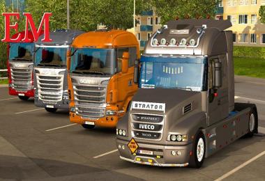 Iveco Strator and Volvo FH 2013 Tuning