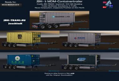 JBK 5 Containertrailer (MDM) v1