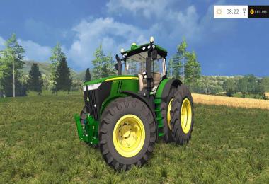 John Deere 7310R V3R Row Wheels v1.0