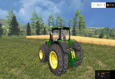 John Deere 7310R V3R Row Wheels v1.0