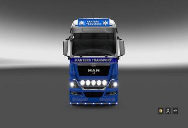 MAN TGX Kanters Transport Skin & Lightbox