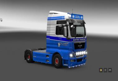 MAN TGX Kanters Transport Skin & Lightbox