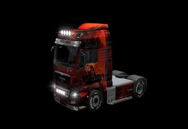 MAN TGX XXL Frazetta Style Skin