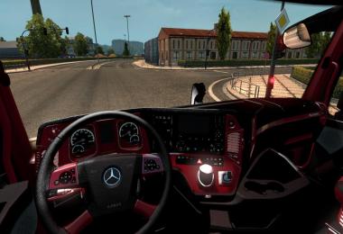 Mercedes mp4 black-red interior 1.22