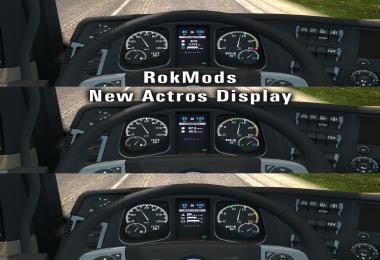 New Mercedes Actros Display