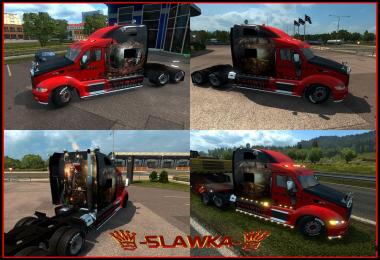 Peterbilt 387 Dynamit  Skin 1.22