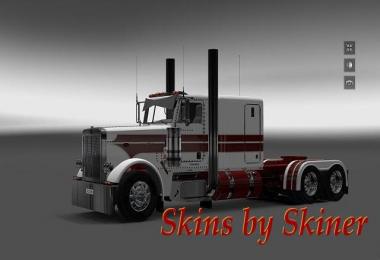 Peterbilt 389 White Knight Skin