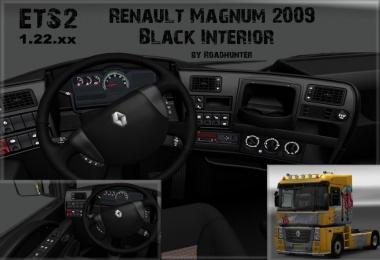 Renault Magnum 2009 Black Interior