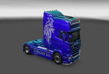 Scania R & Streamline RJL Metallic Skin  1.22