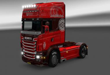 Scania RJL Big Viking Skin [LazyMods]