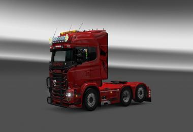 Scania RJL Redlady Skin 1.22