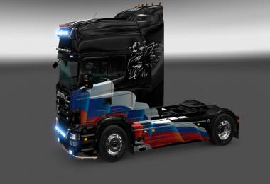 Scania RJL Russia Flag Skin 1.22