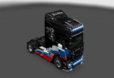 Scania RJL Russia Flag Skin 1.22