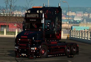 Scania RJL’s T Cab V1.8 Predator Skin 1.22