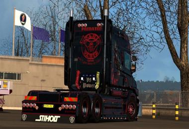 Scania RJL’s T Cab V1.8 Predator Skin 1.22