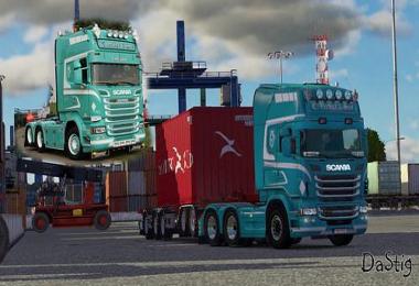 Scania RS RJL C.Verbist & Son Skin 1.22