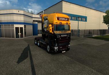 Scania RS RJL Caterpillar Skin 1.22