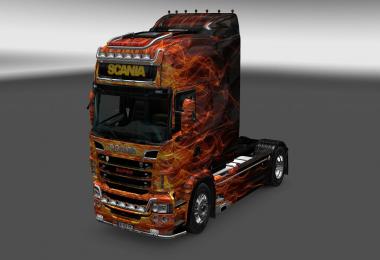 Scania RS RJL Fire Skin 1.22