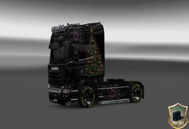 Scania Streamline Happy New Year Skin