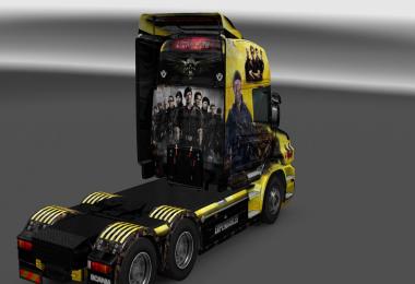 Scania T RJL The Expendables Skin 1.22