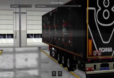 Schmitz Scania V8 Power in Style Trailer