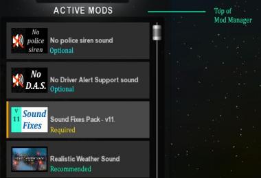 Sound Fixes Pack + Hot Pursuit Sounds v11.6