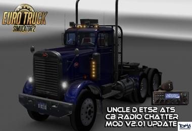 Uncle D ETS2 ATS CB Radio Chatter Mod V2.01