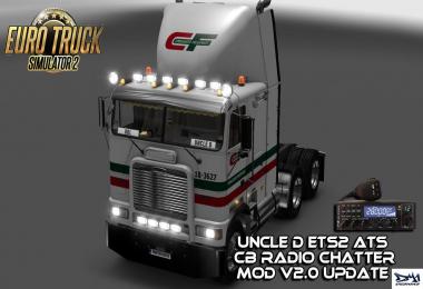 Uncle D ETS2 ATS CB Radio Chatter Mod V2.0