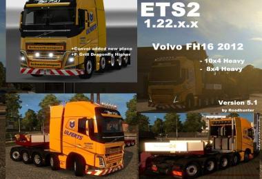 Volvo FH 2012 10x4 und 8x4 Ulferts v5.1