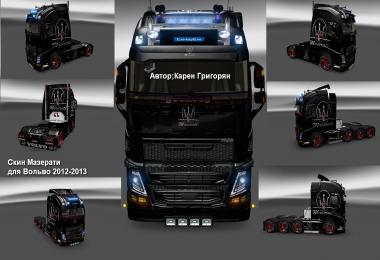 Volvo FH 2013 Maserati Skin 1.22