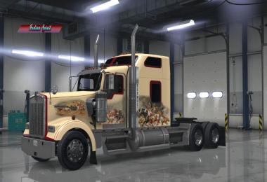 Indian Spirit Custom Skin - Kenworth W900