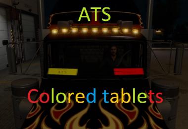 Kenworth W900 Colored Tables