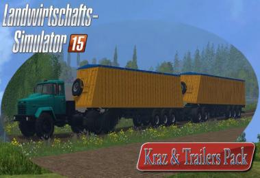 Kraz and Trailers Pack v2