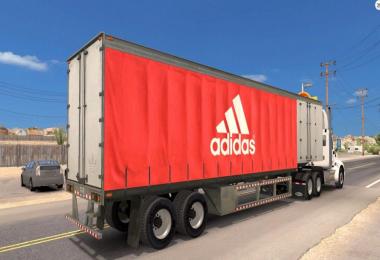 Adidas standalone curtain trailer